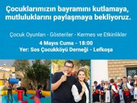 SOS Çocuk Köyü tarafından 23 Nisan etkinliği düzenlenecek