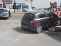 İskele’de korkutan kaza