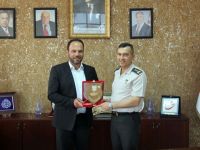 KTBK Komutanı Yıldırım İskele Belediyesi’ni ziyaret etti