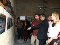 Atatürk Meslek Lisesi öğrencilerinin sergisi “Hayatın Akışı” açıldı