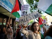 New York'ta "Kudüs" protestosu