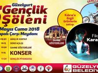 Güzelyurt 5. Gençlik şöleni cuma günü