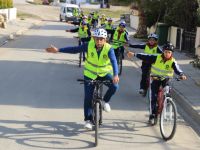 Gönyeli’de bisikletlerle Güvenli Sürüş zamanı