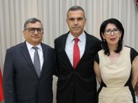 Uluçay, Prof. Aktoprak’ı kabul etti