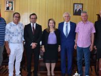 Sağlık Bakanı Besim, Kuzey Kıbrıs Türk Kızılay Derneği ve Türk Kızılay Yetkilileriyle bir araya geldi