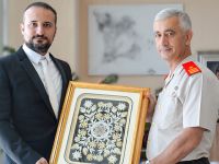 Algan’dan, Günsel’e nezaket ziyareti…