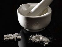 Yeşil reçeteli ilaçlar ezilmiş olarak bulundu