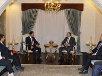 Akıncı, Türkiye ve KKTC Çevre Mühendisleri Odalarının Yöneticilerini kabul etti