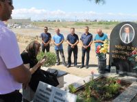 Merhum Sendikacı Elmas, 7’nci ölüm yıldönümünde kabri başında anıldı