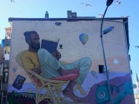 Kadıköy'de duvarlar sanatla renklendi