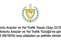 Yeni araç plakları