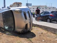 Tansiyonu düştü kaza yaptı!