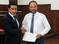 Sadıkoğlu mazbatasını aldı