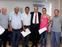 Maronit Muhtar ve Azalar göreve başladı