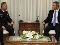 Meclis Başkanı Uluçay, Polis Genel Müdürü Manavoğlu’nu kabul etti