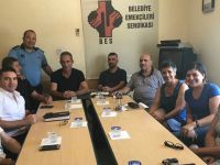 YKP Yetkilileri ve Belediye Meclis üyelerinden oluşan heyet BES’i ziyaret etti