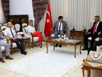 Uluçay, genç işadamlarını kabul etti