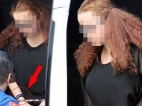 Kablo ile boğduğu oğlununun adını bilekliğine yazdı