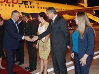 Akıncı, yurda döndü