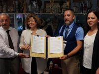 Bursa Kültür Sanat ve Turizm Vakfı ile Kıbrıs Türk Halk Dansları Federasyonu arasında Festival Protokolü Bursa’da imzalandı