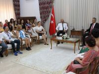 Uluçay, Korolar Festivali heyetini kabul etti