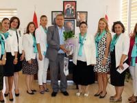 Mağusa Kale Lions Kulübü Derneği, Gazimağusa Belediye Başkanı Arter’i ziyaret etti