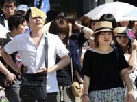 Japonya’da sıcaklık rekor düzeye ulaştı