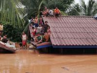Laos'taki çöken barajdan 11 binden fazla kişi etkilendi