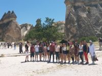 Girişimcilik ve Yenilikçi Fikir Yarışması’nı kazanan öğrenciler, Kayseri-Kapadokya’yı gezdi