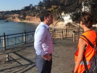 Çipras yangın bölgesini ziyaret etti