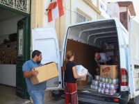 CTP tarafından yürütülen Yunan halkı ile dayanışma kampanyasında toplanan malzemeler teslim edildi