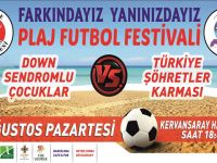 Girne’de Plaj Futbol Festivali düzenleniyor