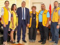 Mağusa Mesarya Lions Kulübü’nden Arter’e ziyaret