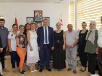 Toplumsal Gelişim Hareketi Gazimağusa Belediye Başkanı Arter’i ziyaret etti