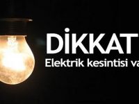 Girne’de bazı bölgelerde yarın elektrik kesintisi olacak...