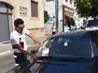 Kaldırım işgaline son