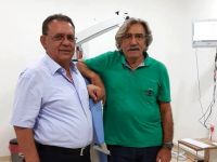 Rahmi Saltuk, Yakın Doğu Üniversitesi Hastanesi’ne geldi