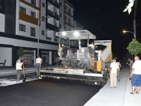 Gönyeli Belediye bulvarına yeniden asfalt döküldü