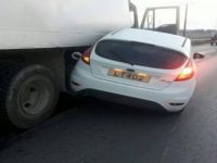 Çöp kamyonunun altına girdi!