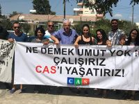 Eylemdeki CAS çalışanları:“Hisse devrinden önce şirketi ortadan kaldırmak istiyorlar”
