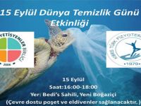 Diyetisyenler ve fizyoterapistler Bedi’s sahilinde temizlik yapacak