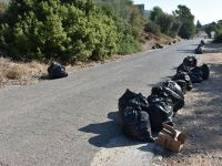 Boğaz piknik alanı temizlendi