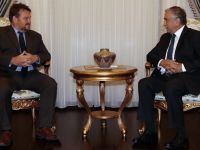 Akıncı, Avustralya’nın Kıbrıs Yüksek Komiseri Sweetman’i kabul etti