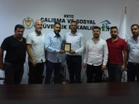 Çeler, Erkek Kuaförler ve Berberler Birliği’nin sorunlarını dinledi