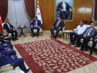 Başbakan Erhürman Silifke Ticaret ve Sanayi Odası Yönetim Kurulu’nu kabul etti