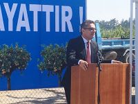 Güzelyurt Merkezi Sulama Projesi’nin açılışı bugün yapıldı