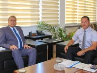 Arter, Gazimağusa Kaymakamı Serpal ile görüştü