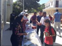 Dipkarpaz ÇATOM aşure dağıttı