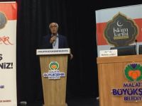 YDÜ İlahiyat Fakültesi İslam Tarihi Konusunda Malatya’da Panele Katıldı…
