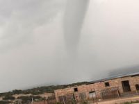 VİDEOLU: Tatlısu'da çıkan hortum korkuttu